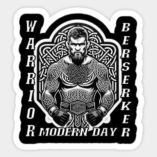 Berserker Spirit - Modern Warrior Tee Sticker